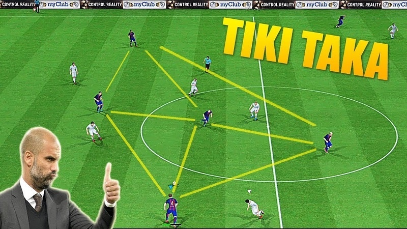 Barcelona is the most successful team using tiki taka